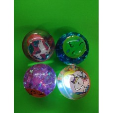 PELOTA CRISTAL CON LUCES